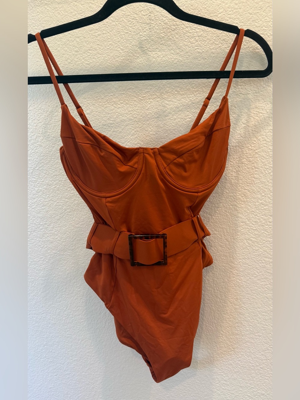 WeWoreWhat Danielle Belted One Piece - Picture 2 of 4